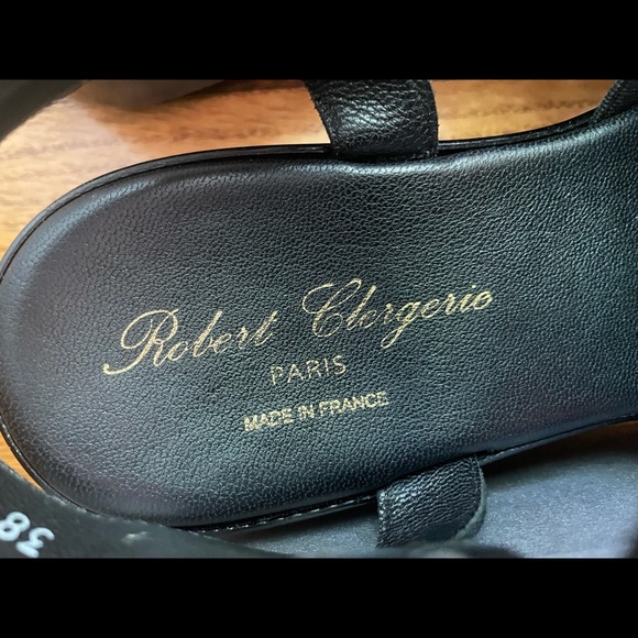 Black platform sandals, Robert Clergerie - Picture 3 of 4